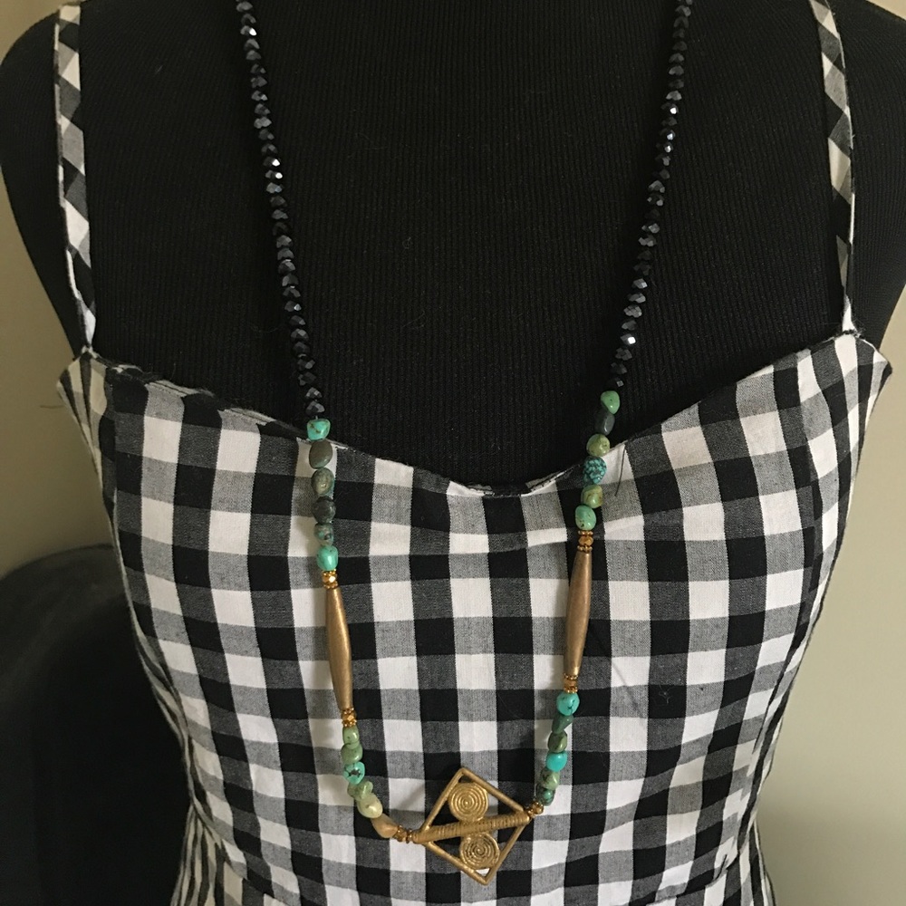 Pretty multicolored beaded necklace!